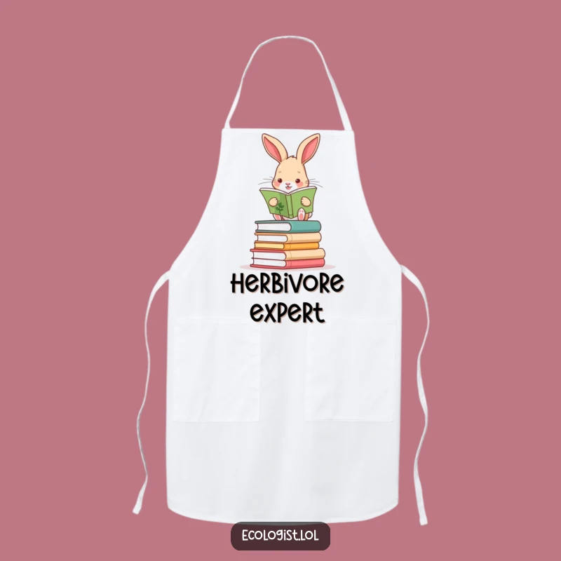 Funny Rabbit Gardener Apron: Protect Your Clothes with Wit, Perfect Funny Gift!